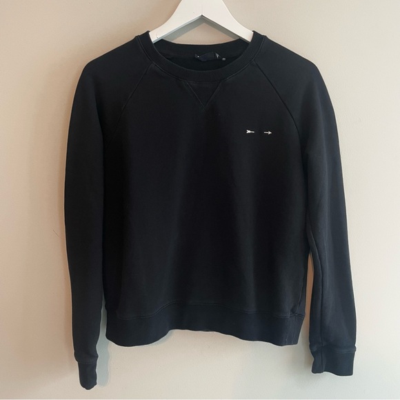 THE UPSIDE Saturn Arrow Sweater - Black Size Small - Picture 2 of 10